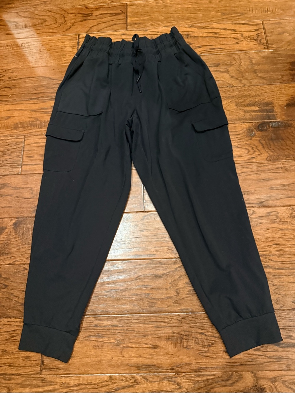 Mondetta Performance + Luxury Black Jogger Pants Size Large | Stretch Cargo - Picture 12 of 13